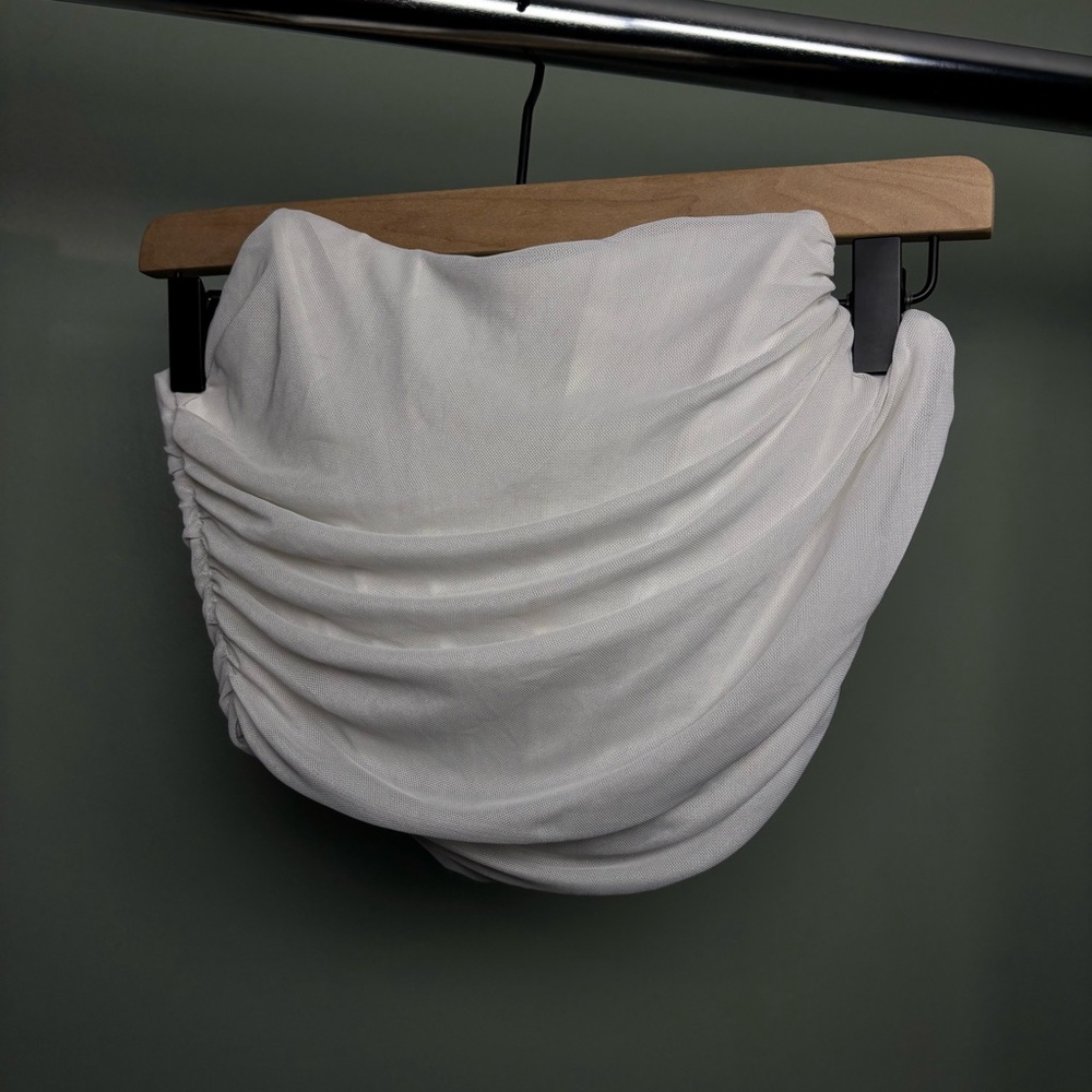 White Corset Top